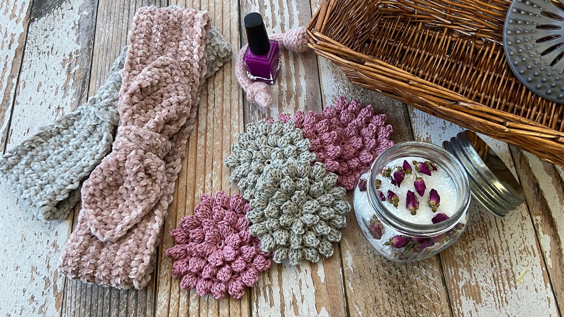 Free Crochet Pattern - Spa Day: Relax & Craft