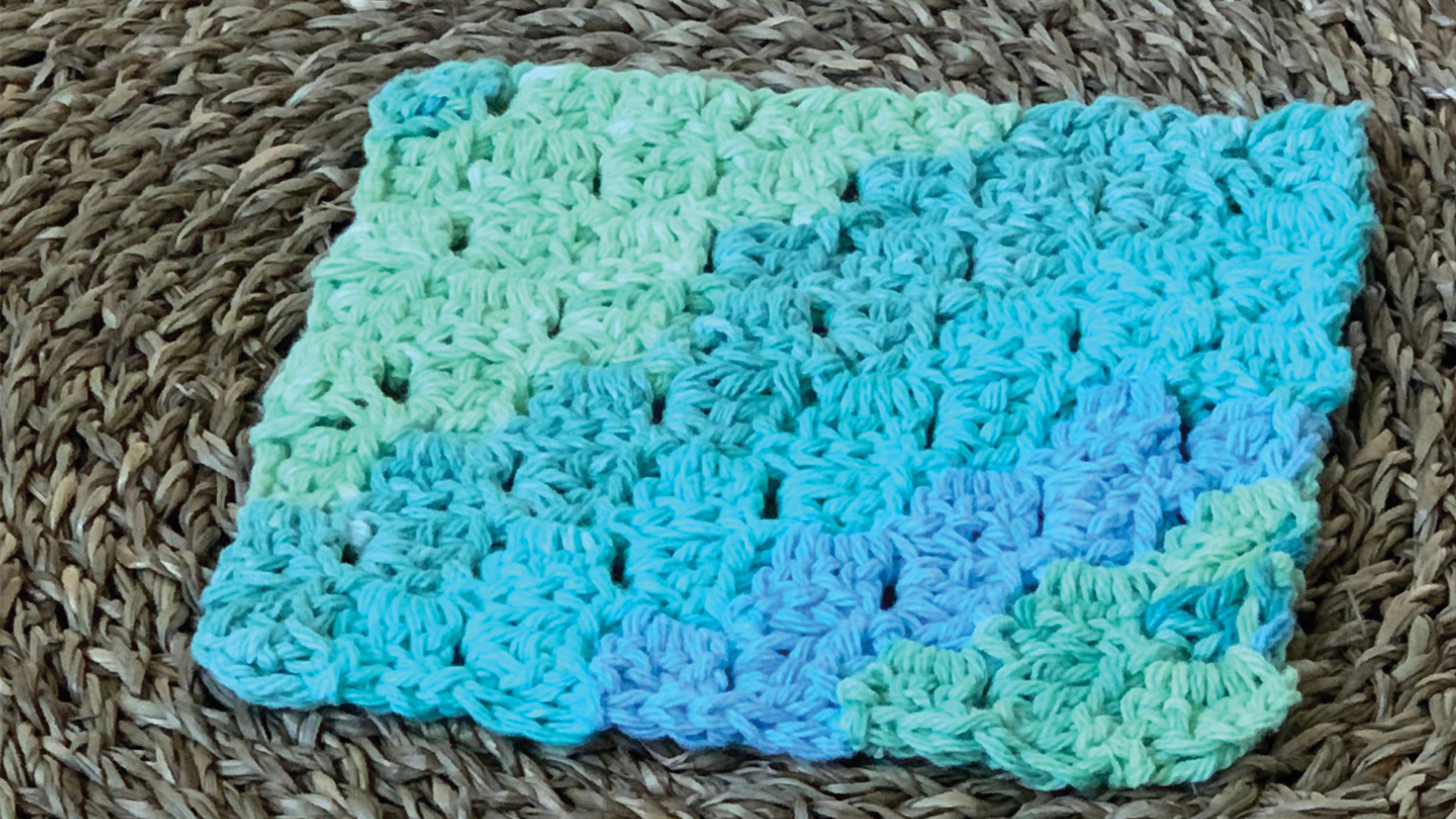 Free Crochet Pattern - Corner-to-Corner Washcloth