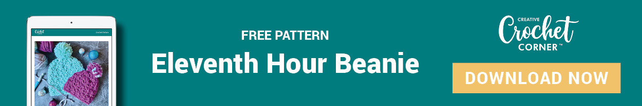 Download the free Eleventh Hour Beanie Pattern