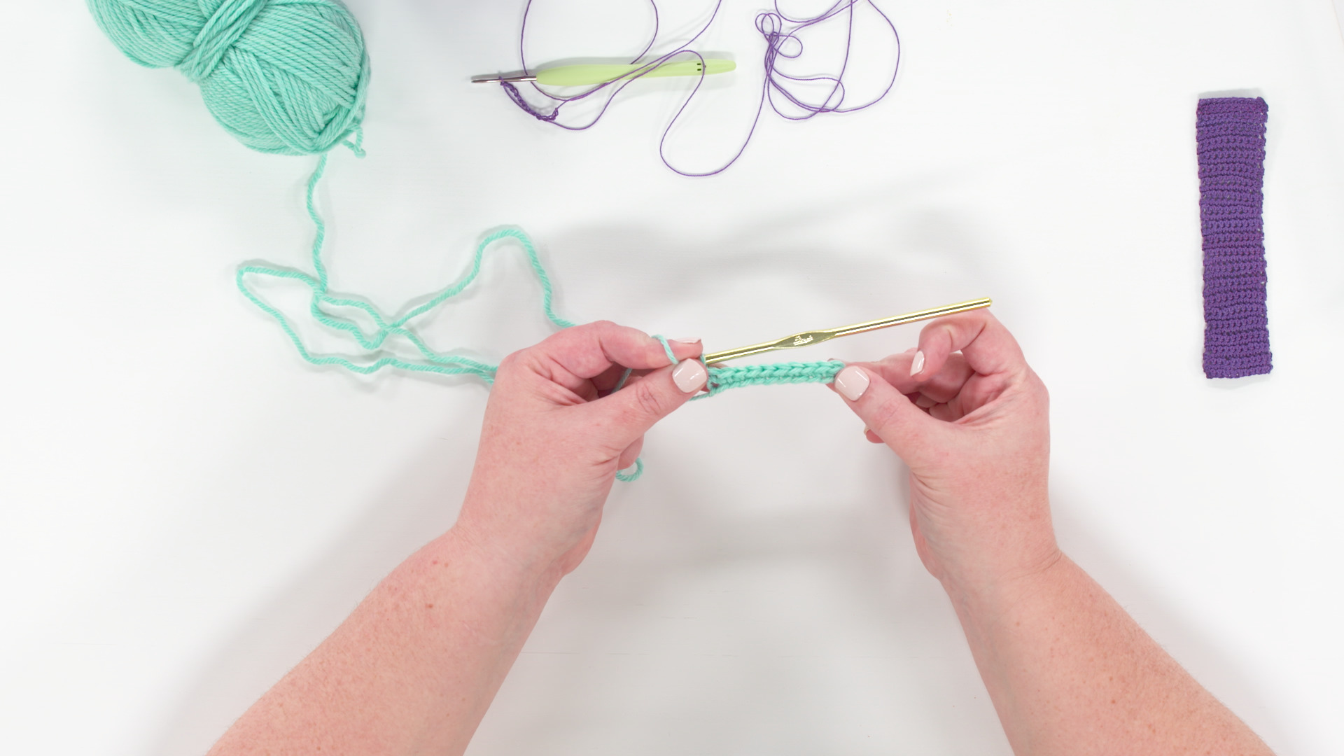 Session 3: Working Single Crochet into Foundation Chain