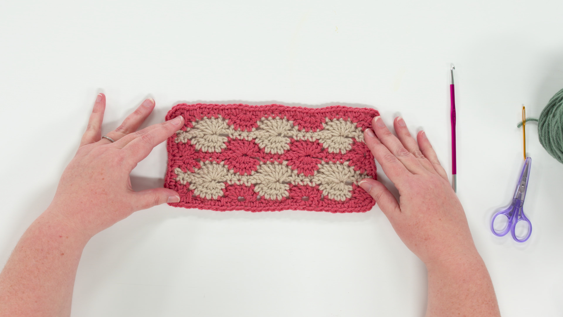 Catherine Wheel Crochet Stitch Tutorial