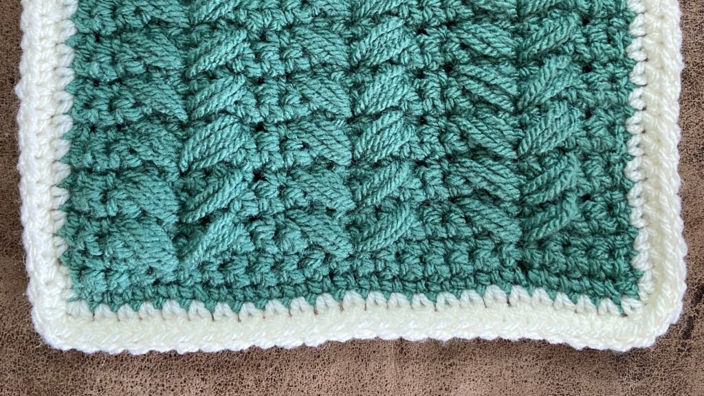 Glacier Cabled Beanie | CCC | www.creativecrochetcorner.com