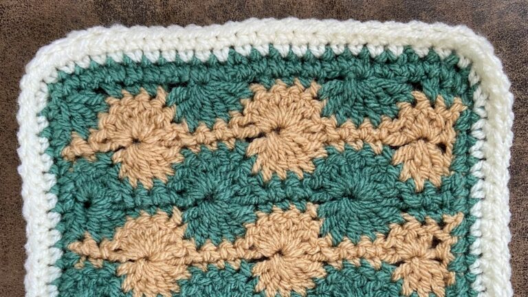 Catherine’s Wheel Square | Gallery Throw Crochet-Along Session 5product featured image thumbnail.