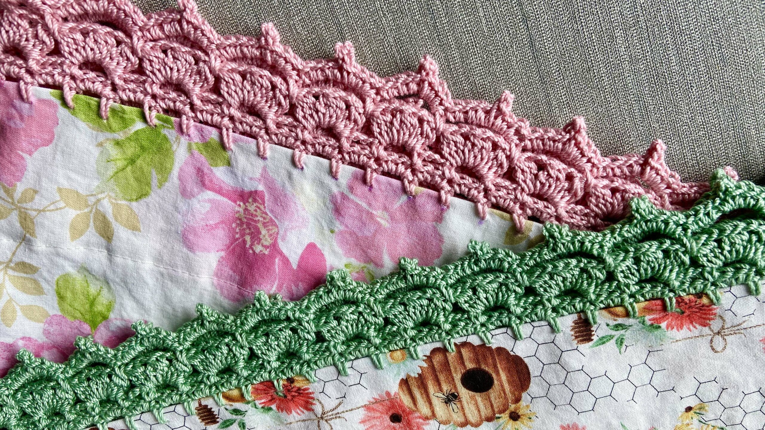 Pillowcase crochet edging shop patterns for free