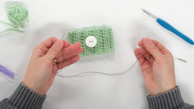 Tips for Adding a Button to Your Crochet Projectproduct featured image thumbnail.