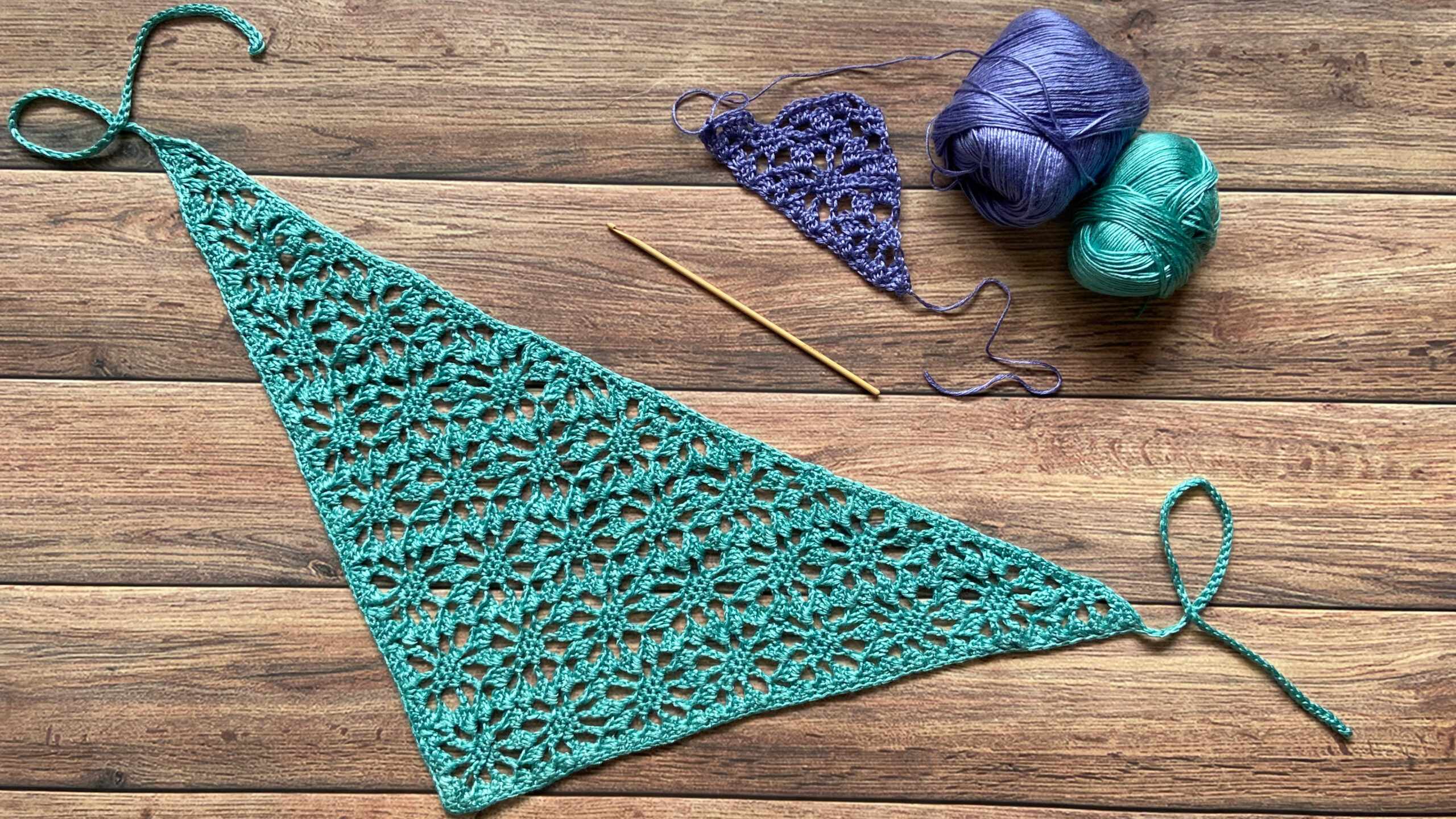 Free Crochet Pattern - Lace Kerchief