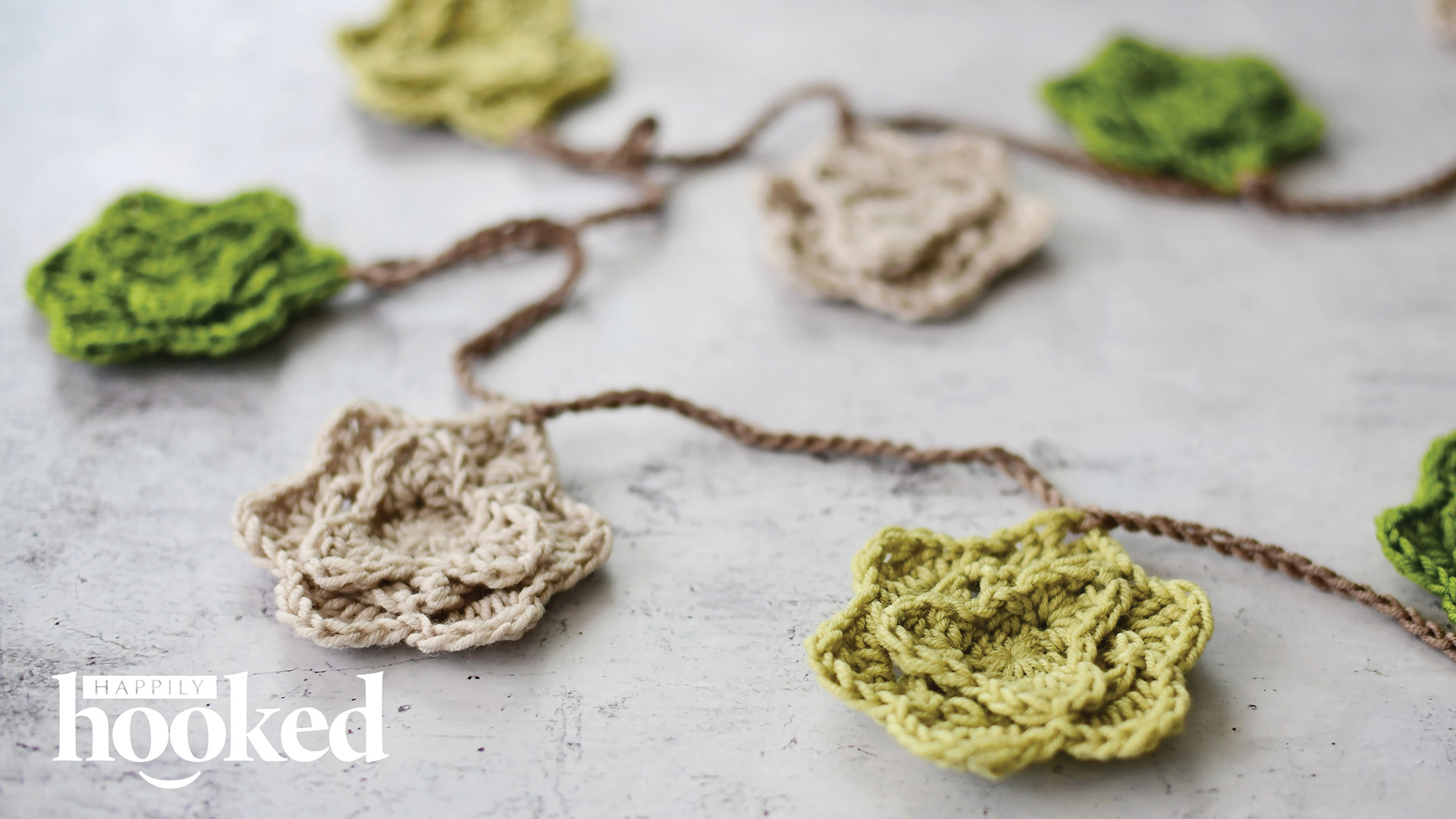 Free Crochet Pattern - Succulent Bunting