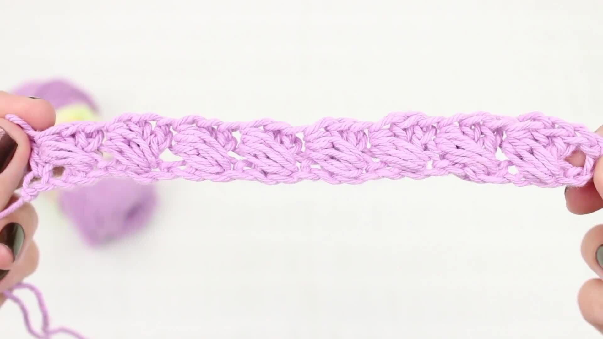 Slanted Puff Stitch