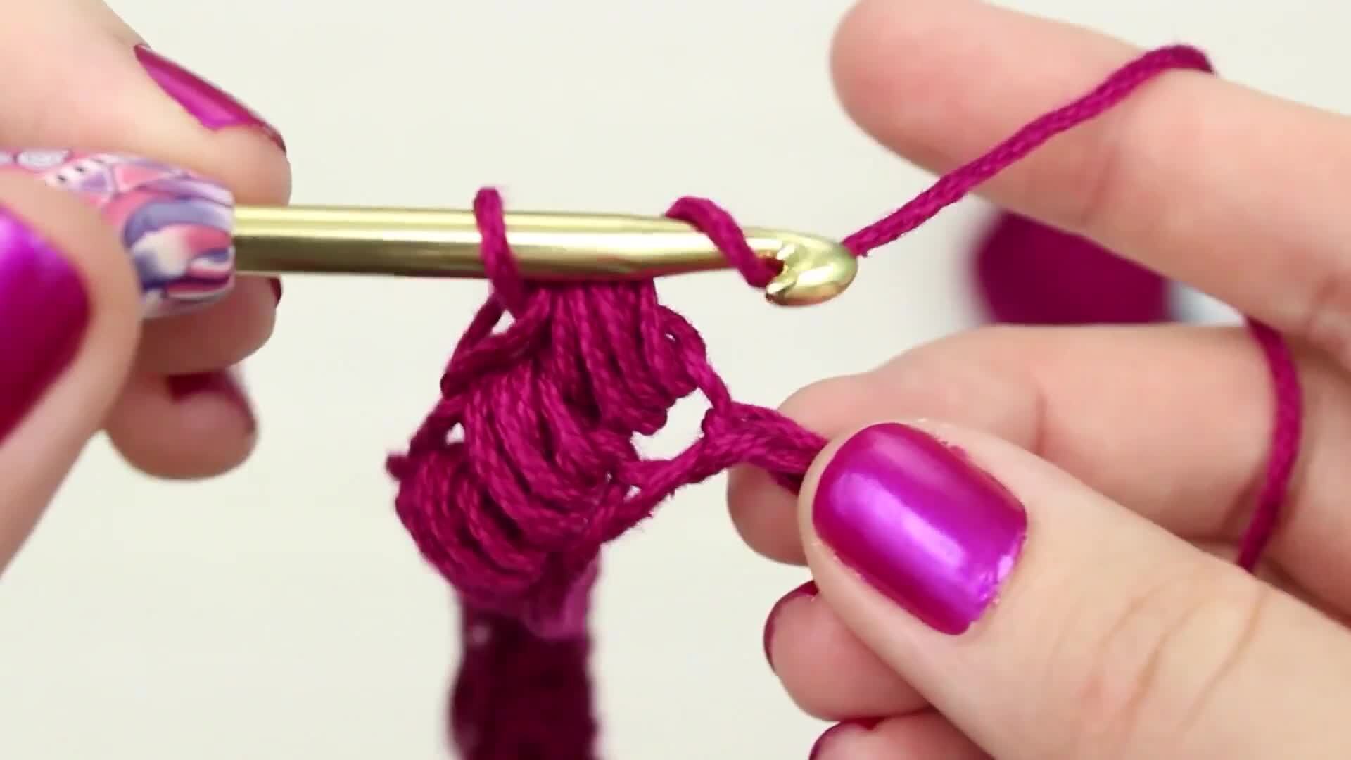 Puff Stitch (Left-Handed)