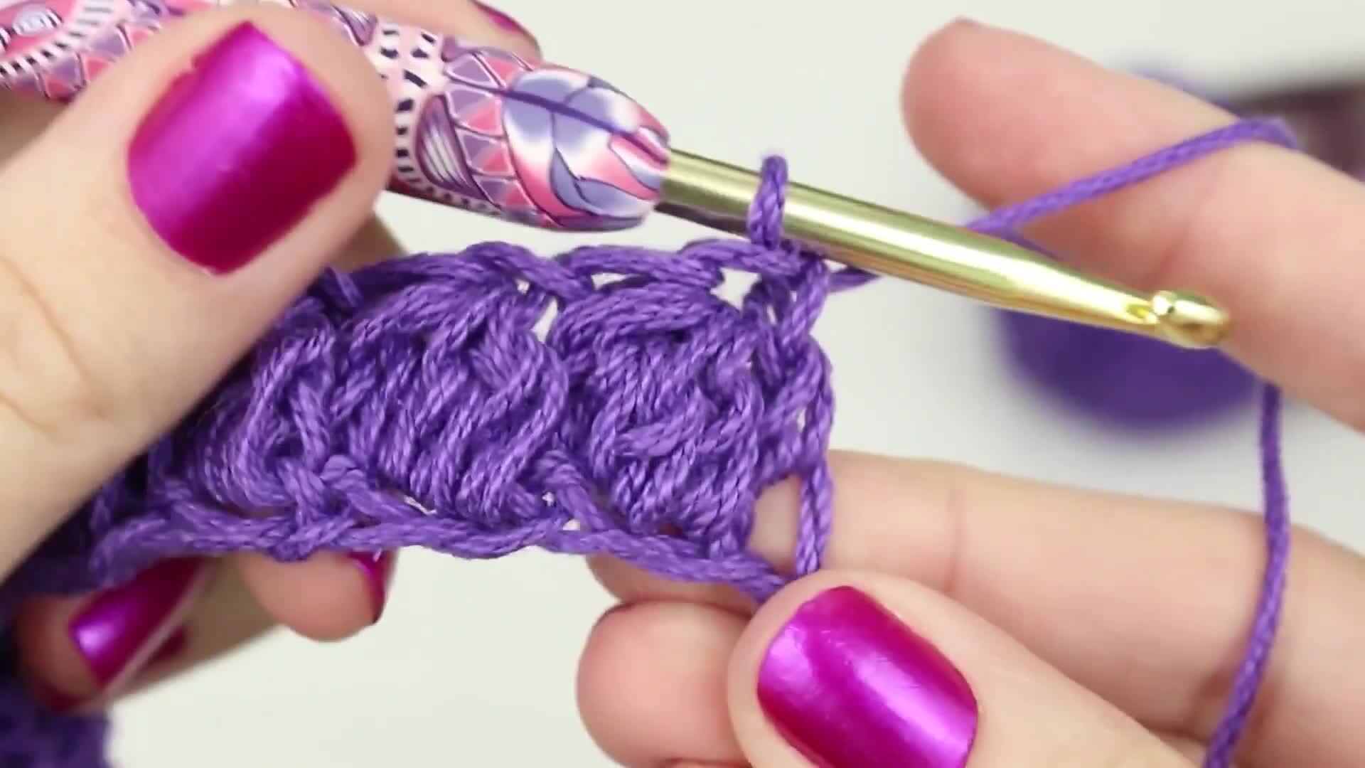 Bobble Stitch (Left-Handed)