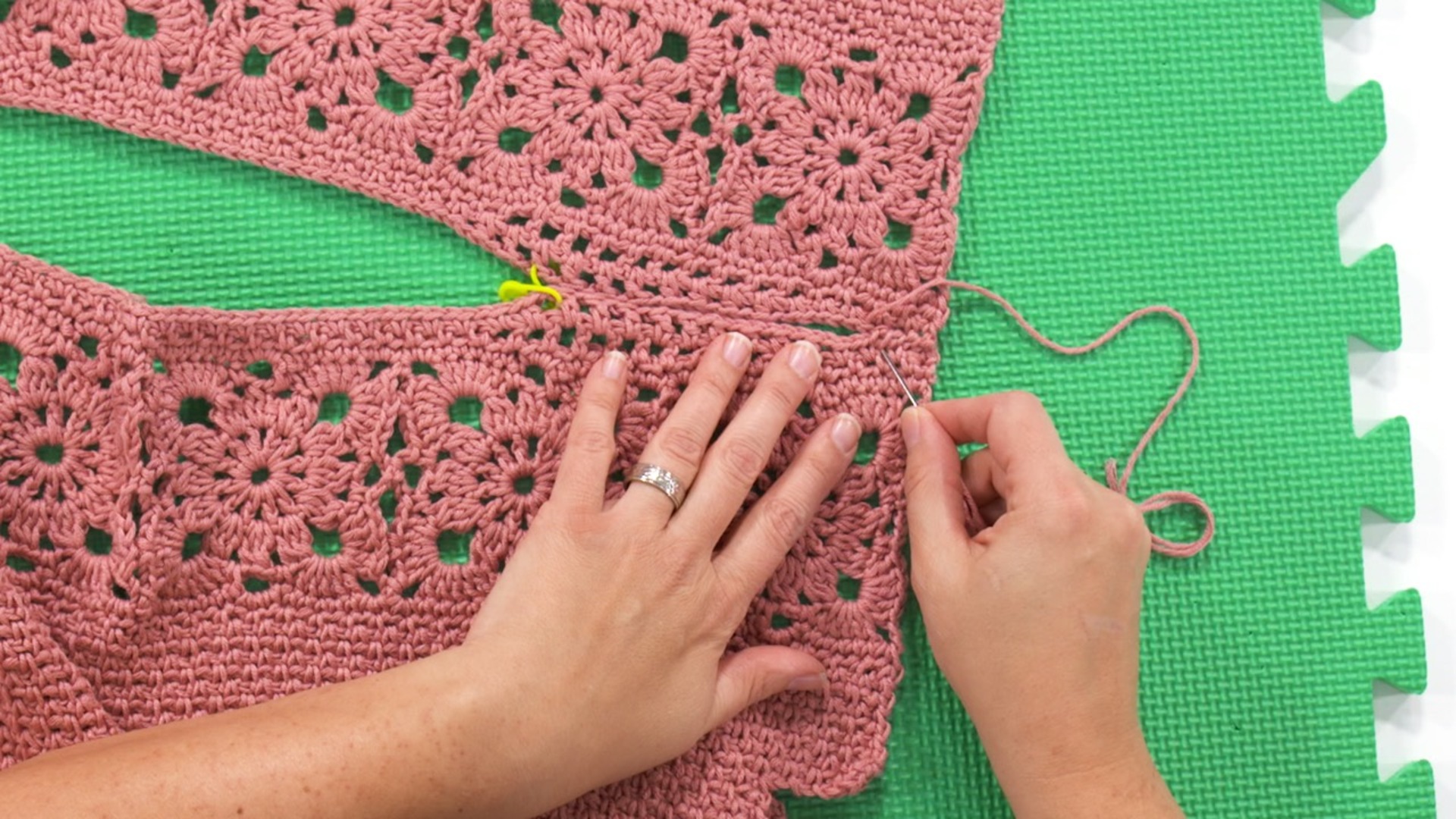 Seaming the Shoulders and Sides