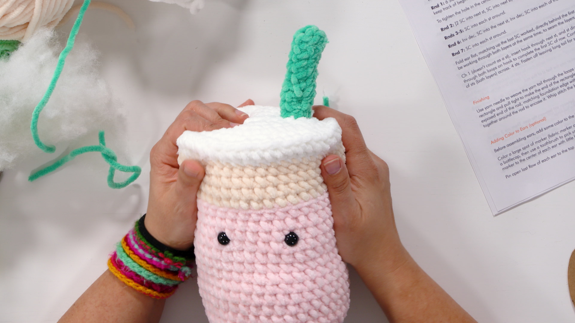 Crochet the Boba Bunny