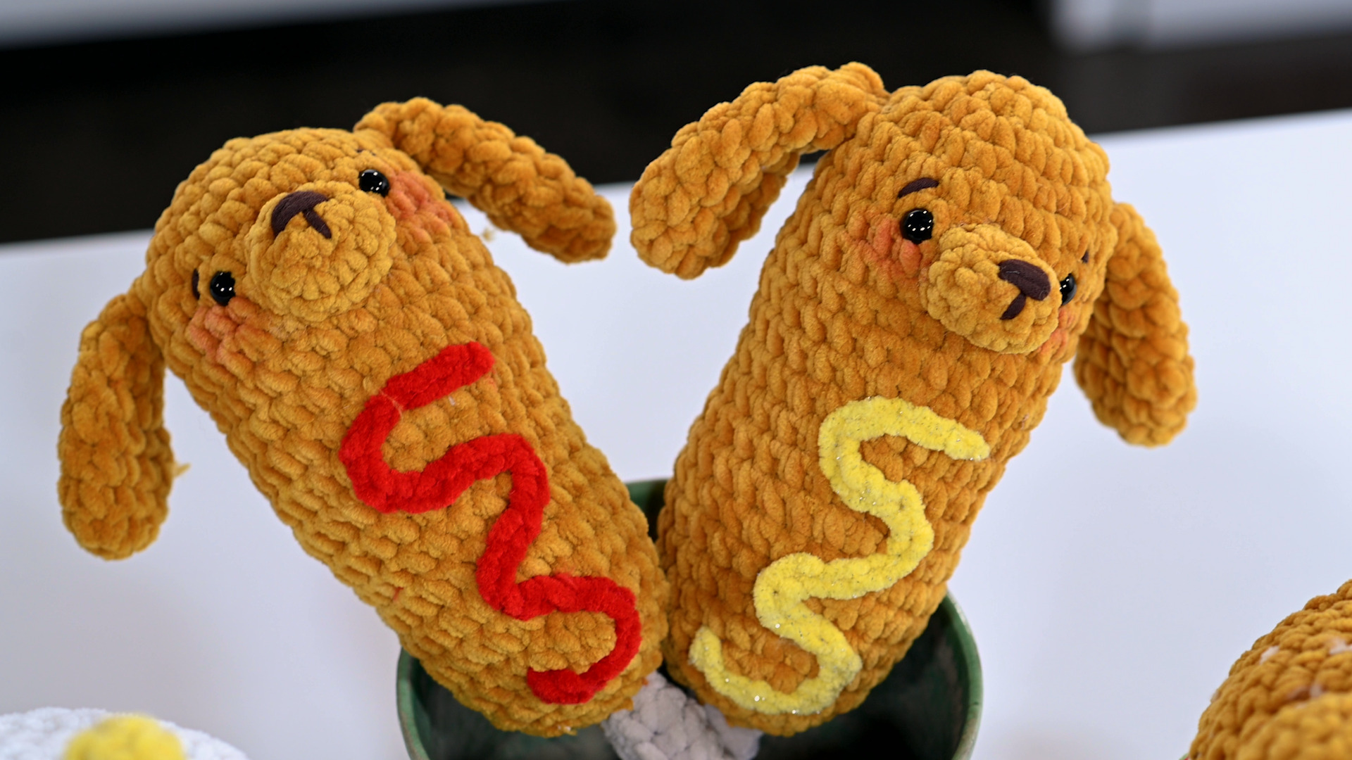 Crochet the Corn Dog