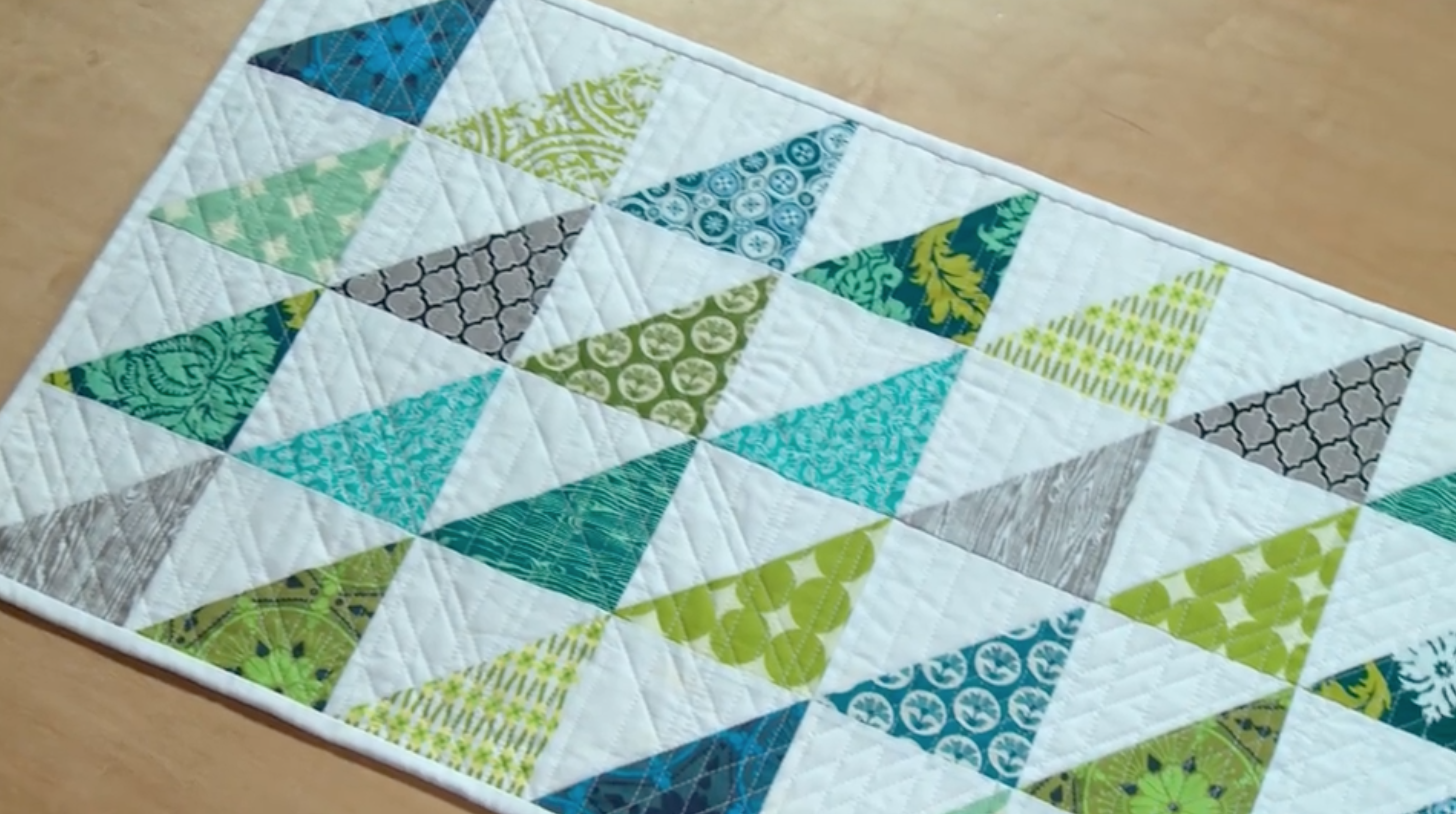 youtube sewing table runners