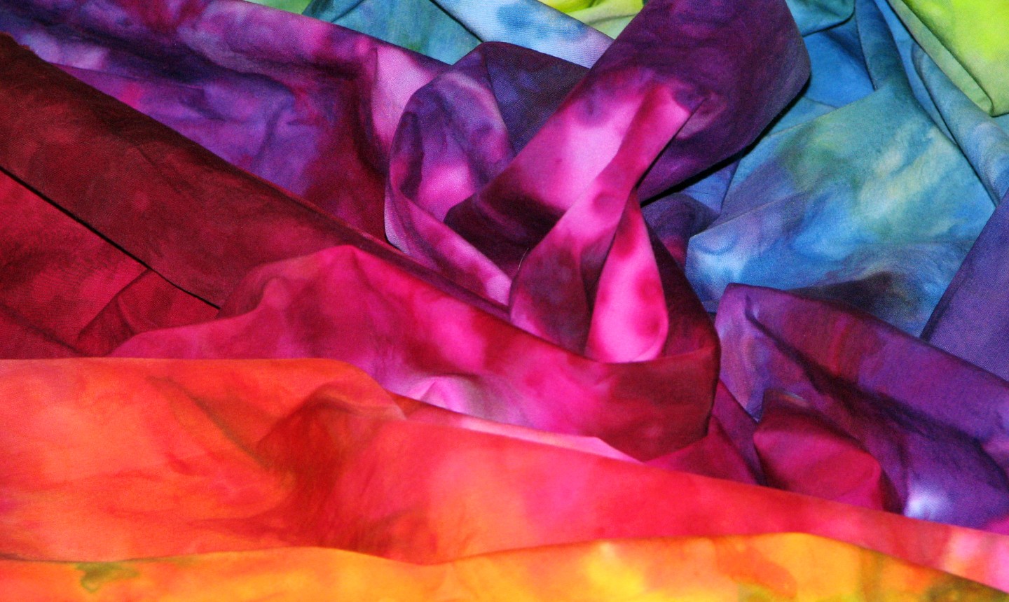 dyed fabric