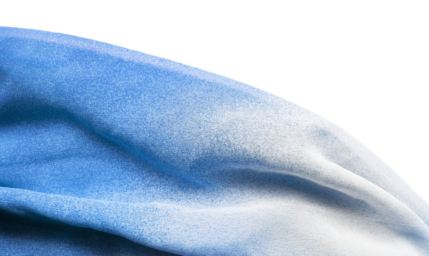 ombre dyed fabric