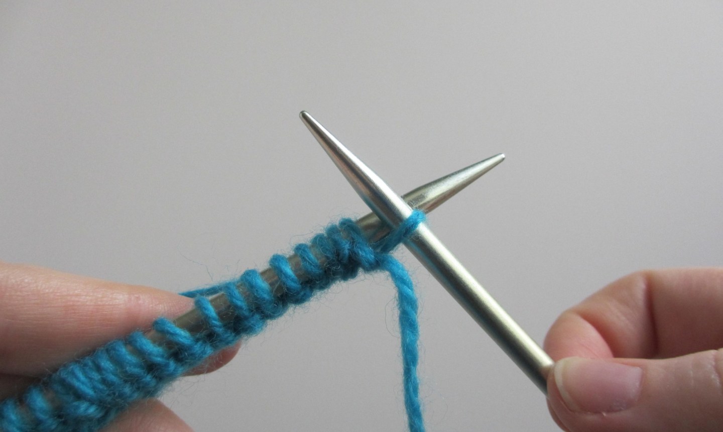 knitting left twist stitch