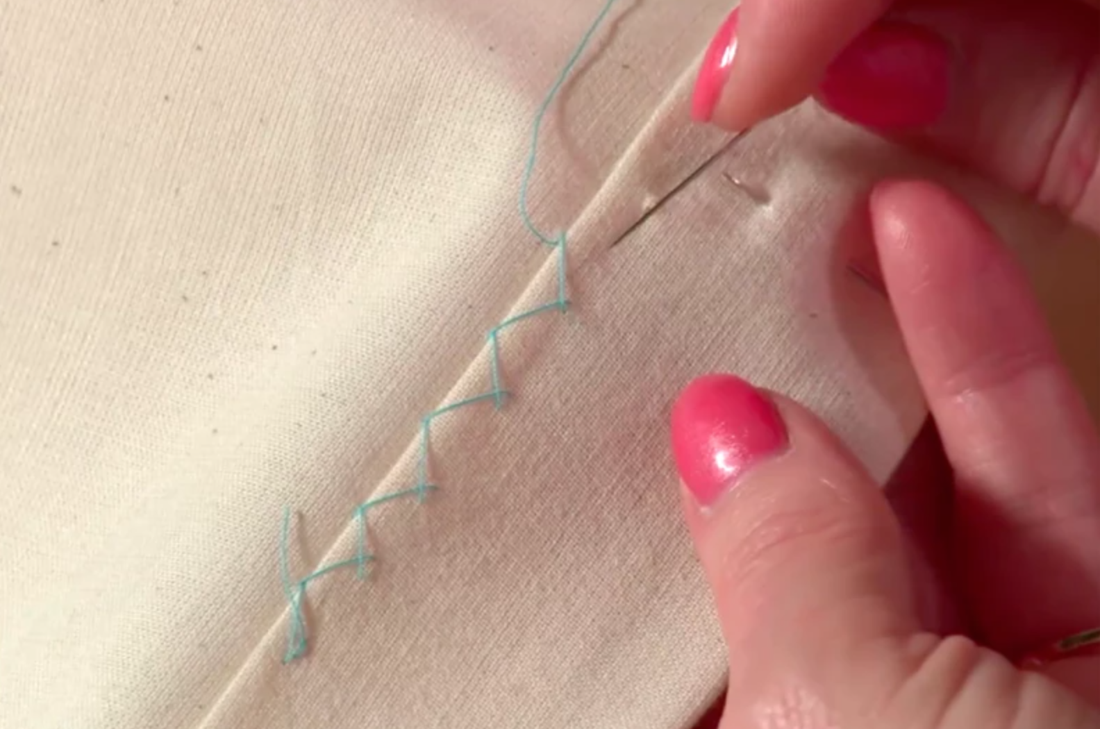 Hand sewing