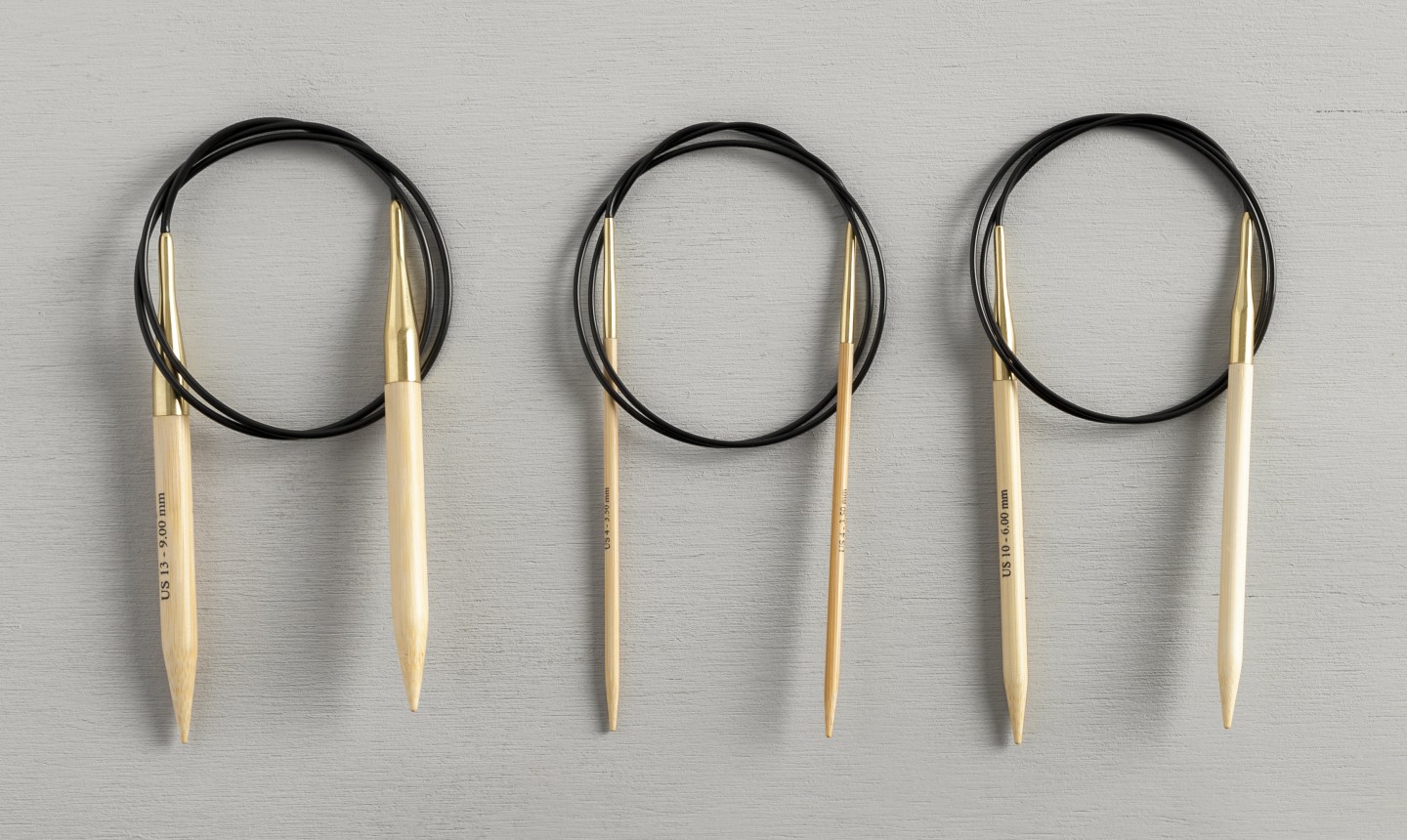 Circular Knitting Needles, Fixed and Interchangeable. Halcyon Yarn