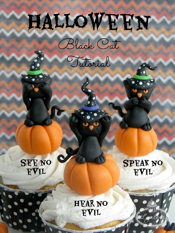 Black Cat Fondant Toppers Make Halloween Cakes Extra Superstitiousarticle featured image thumbnail.