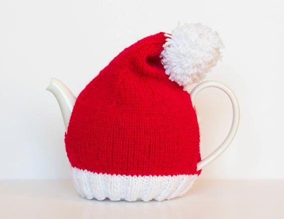 Santa Hat Tea Cozy