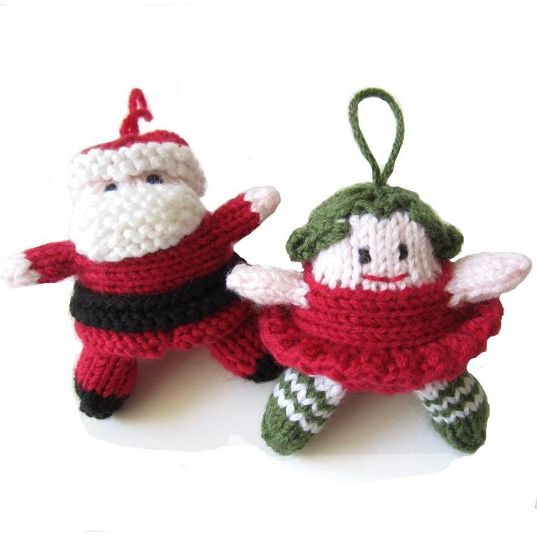 Tiny Santa and Christmas Fairy