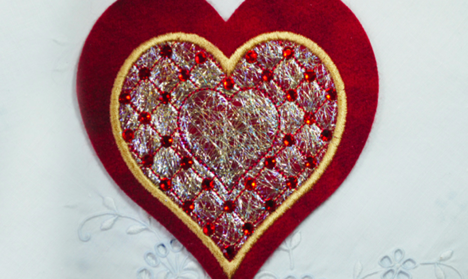 How To Embroider A Heart: A Tutorial On Craftsy 