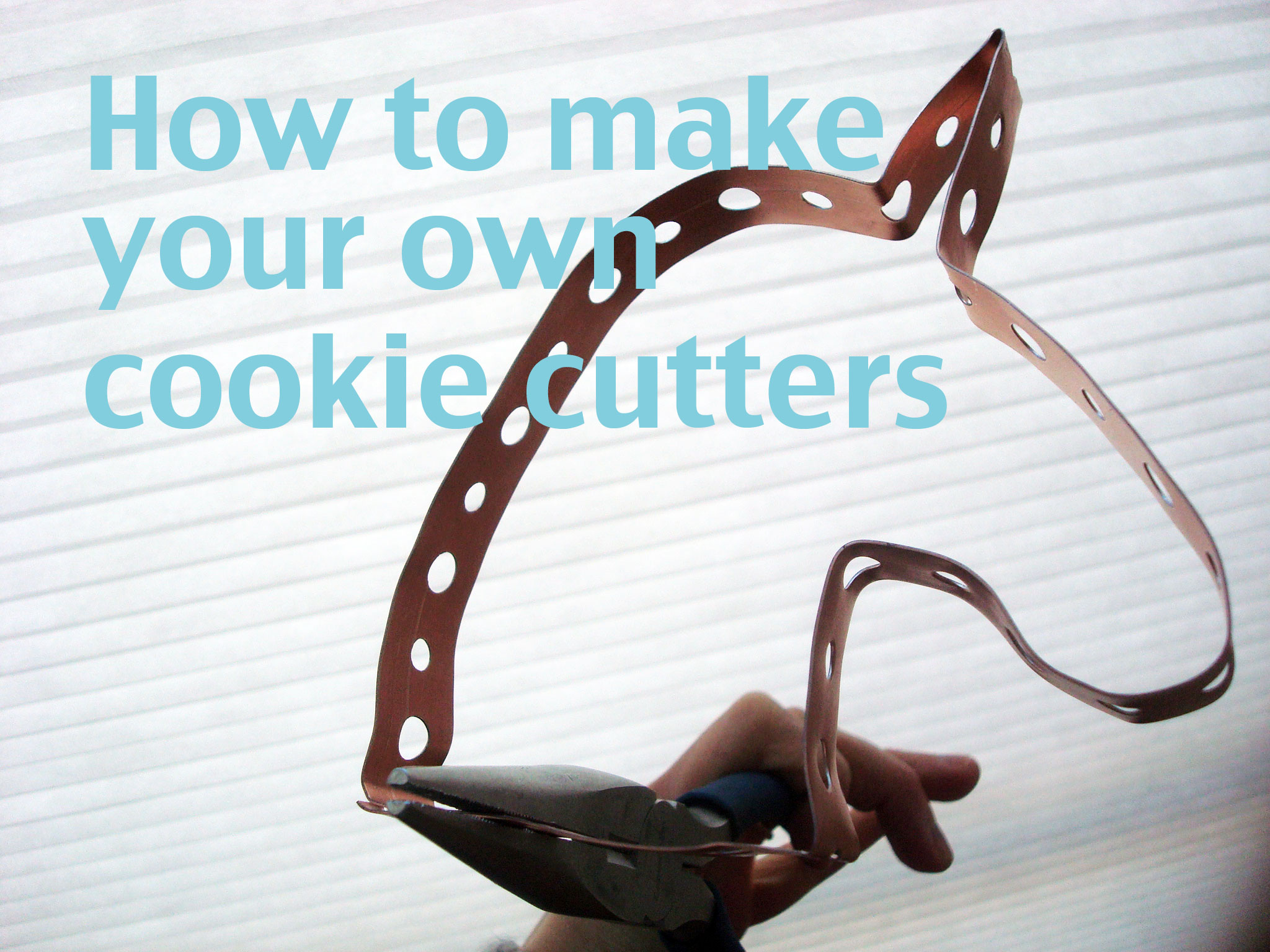 making cookie cutters