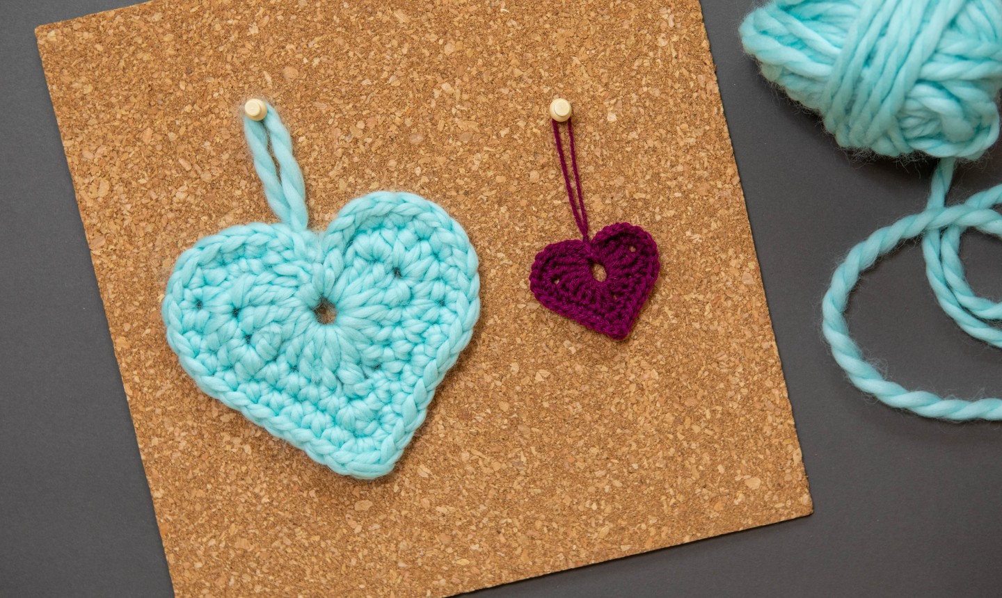 crochet heart