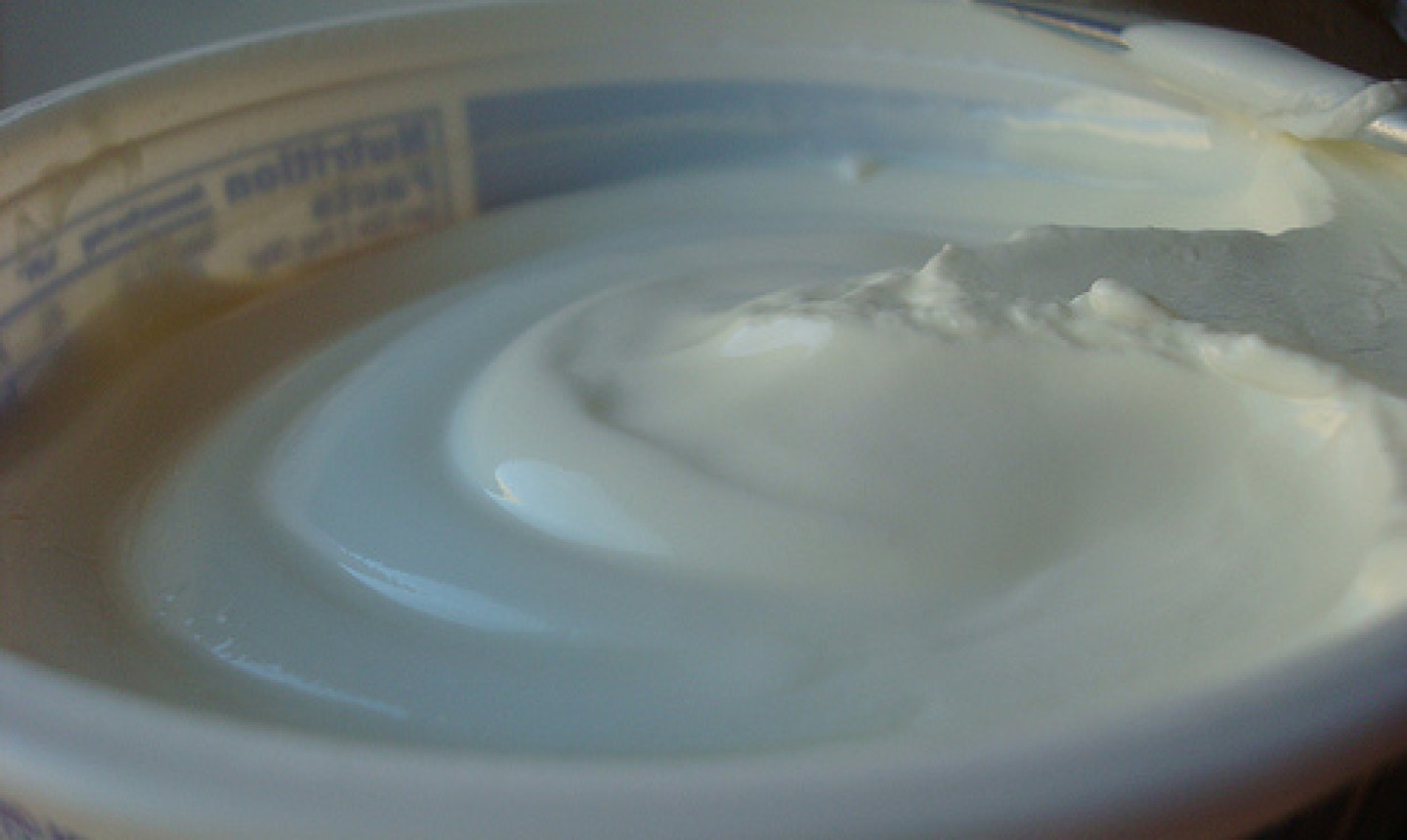 Mixing Sour Cream - Making Buttermilk