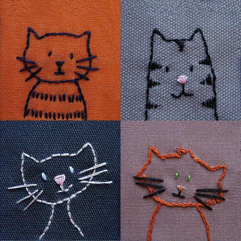 5 Fun Embroidery and Cross-Stitch Animal Patterns