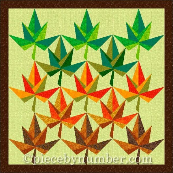 Lovely Leaf Quilt Patterns for Fall or Spring Craftsy