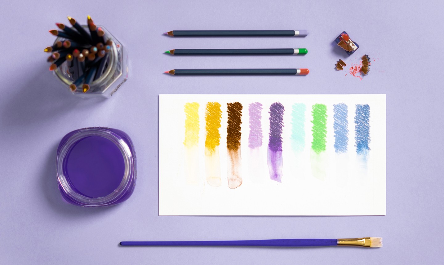 How to Use Watercolor Pencils