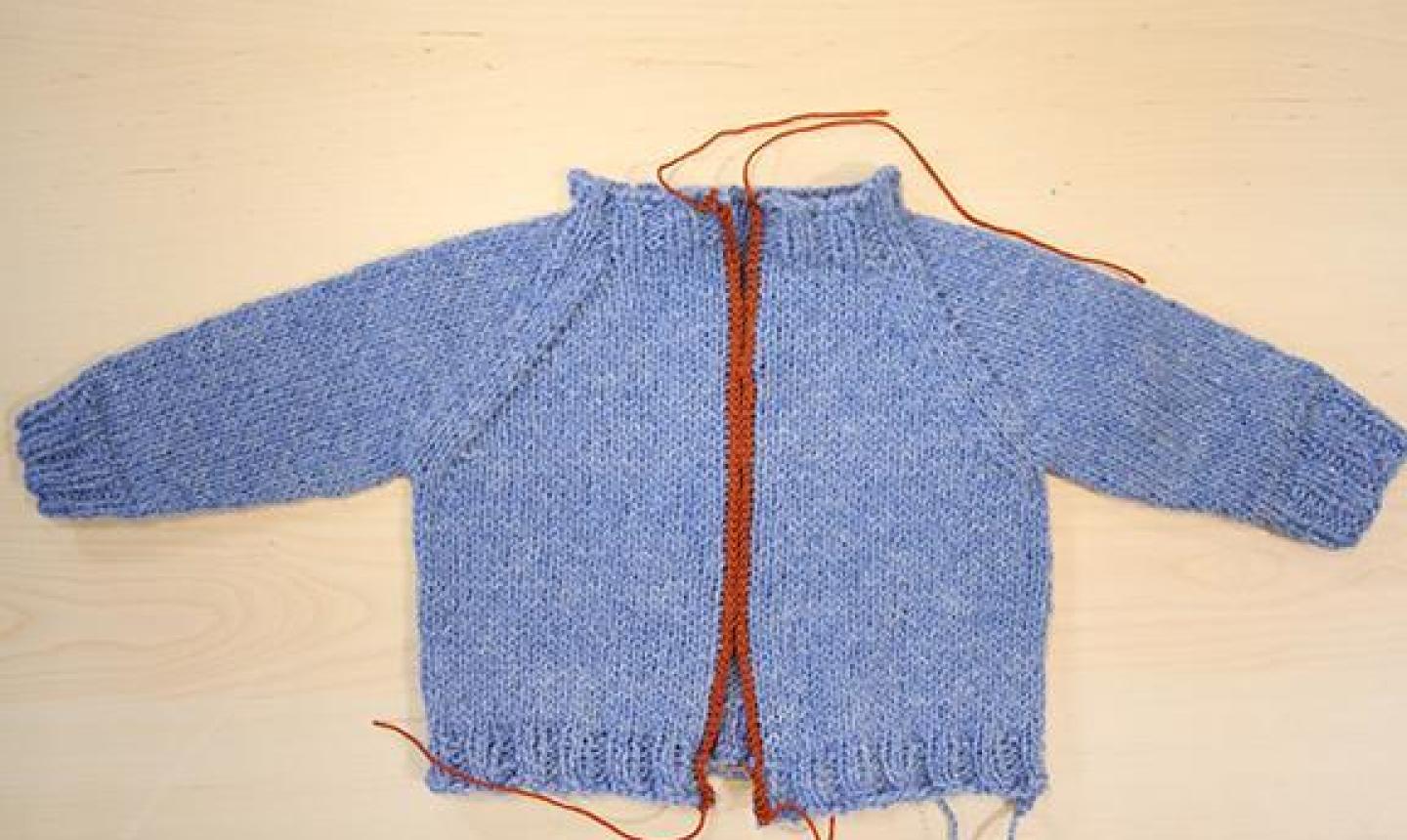 diy cardigan from a sweater