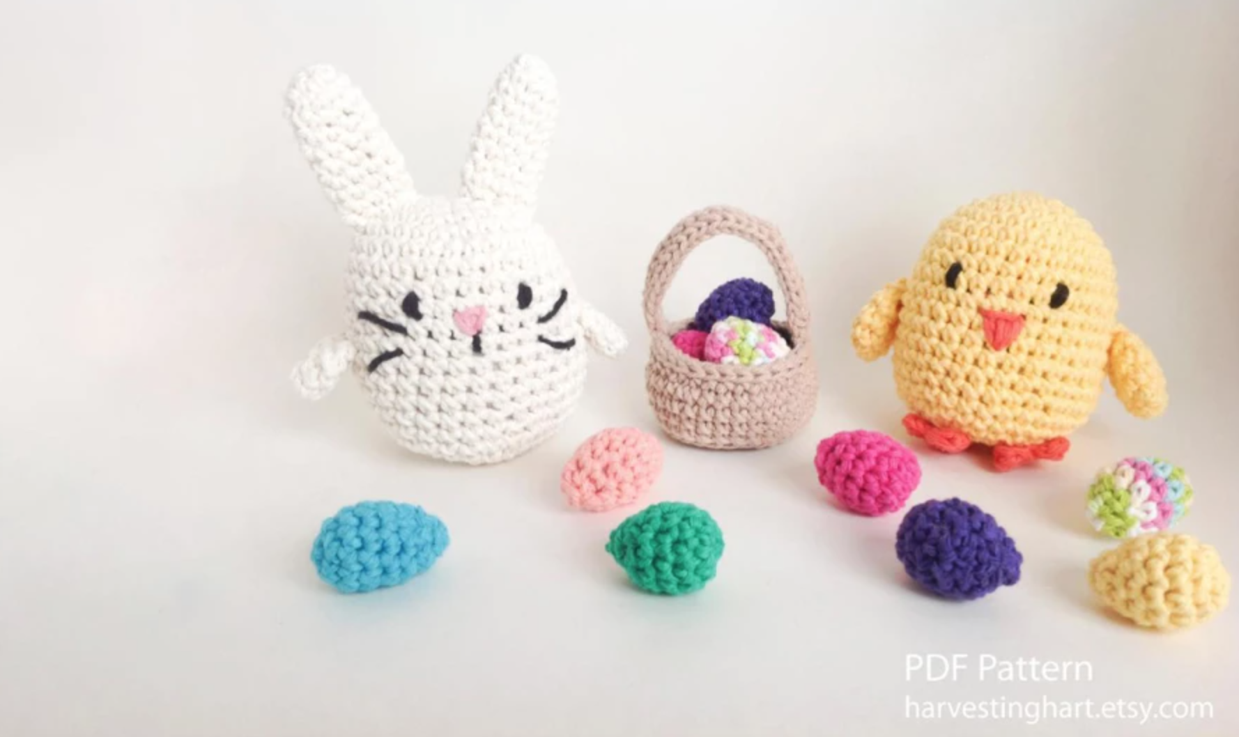 amigurumi easter figures