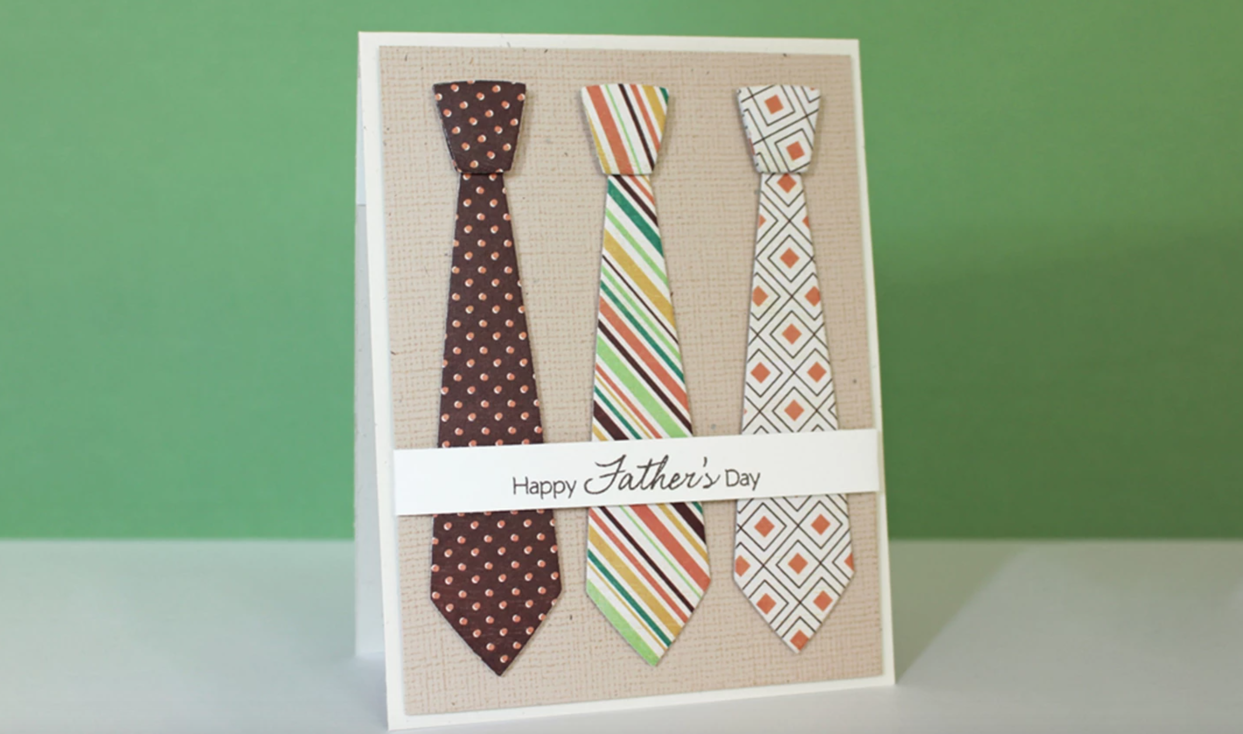 Fathers day hot sale card easy