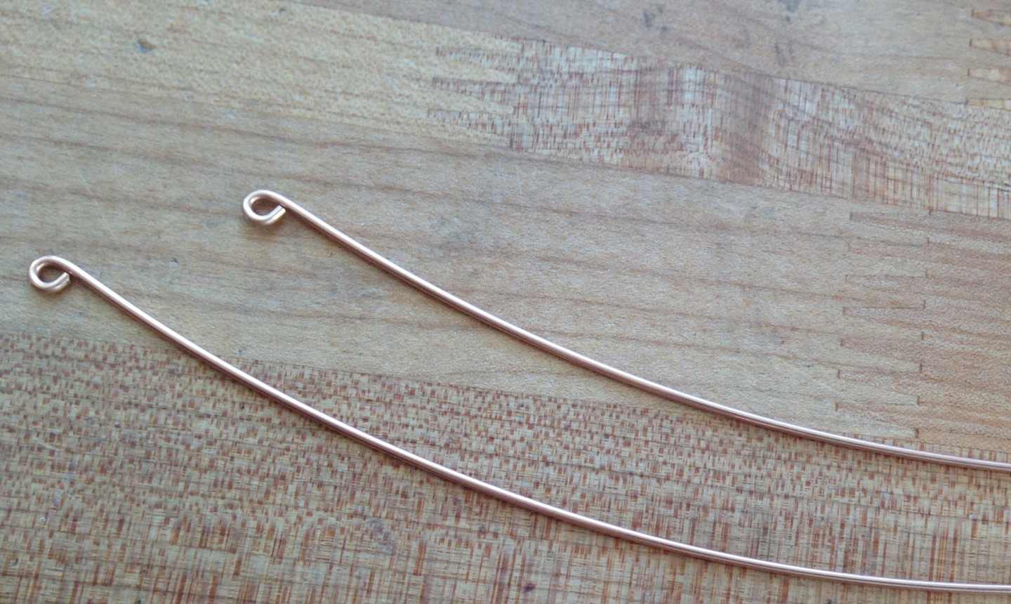 jewelry wire with small loop