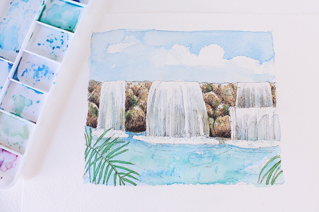 Featured image of post Waterfall Drawing With Colour Pencils : You can always download and modify the image size according to your needs.