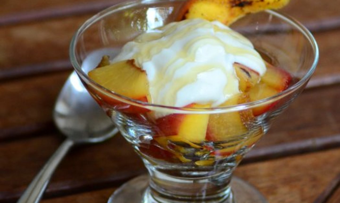 stone fruit parfait