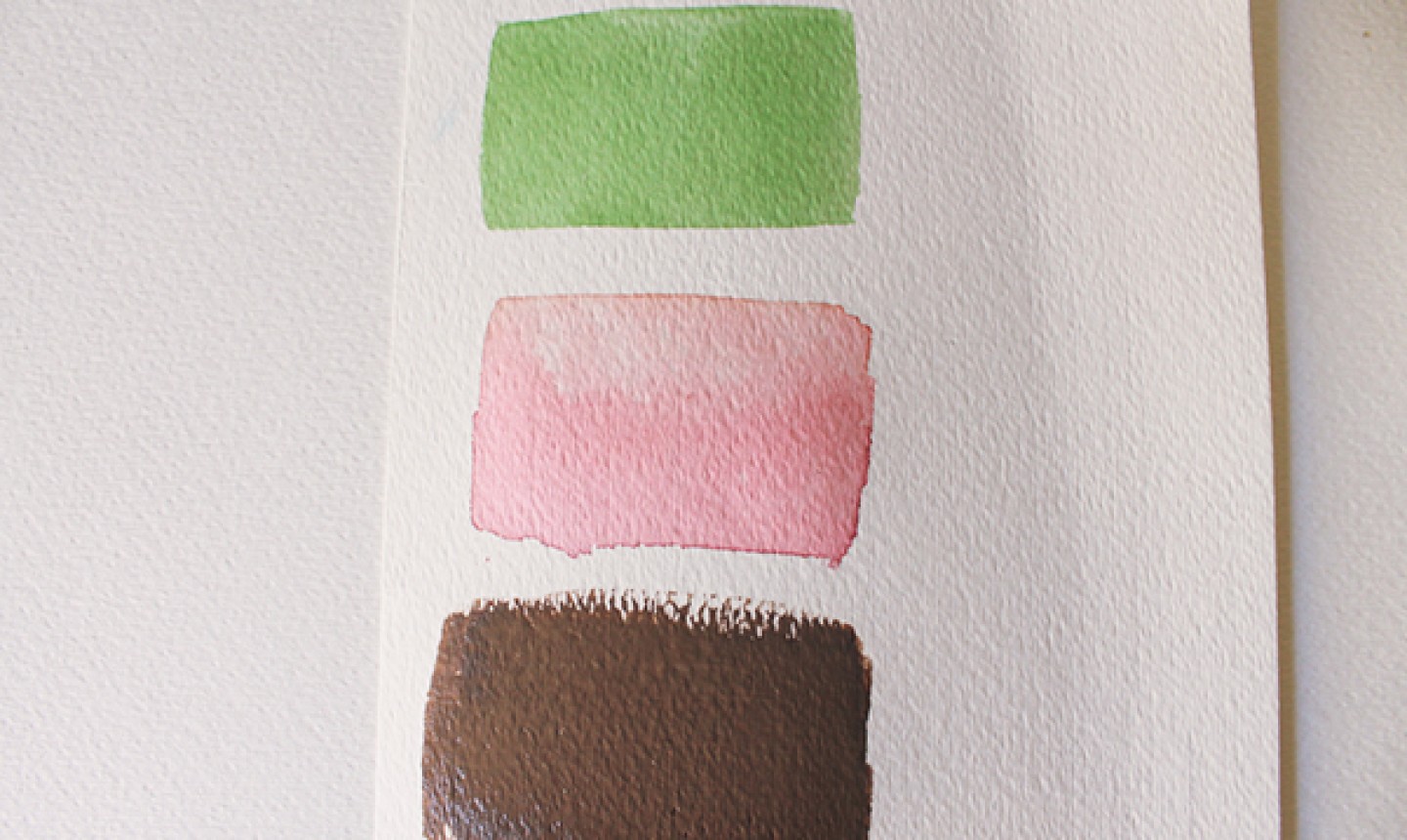 watercolor swatches