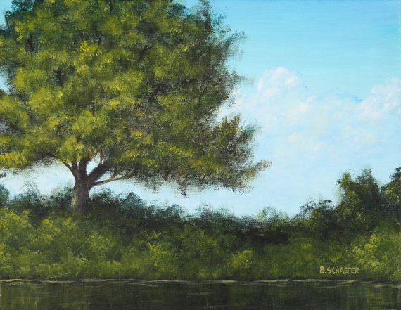 Landscape Painting 101 How To Paint Trees In Acrylics Craftsy