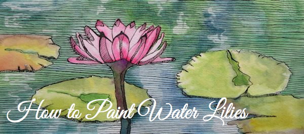 Mixed Media How To Paint A Water Lily With Watercolor Ink Craftsy