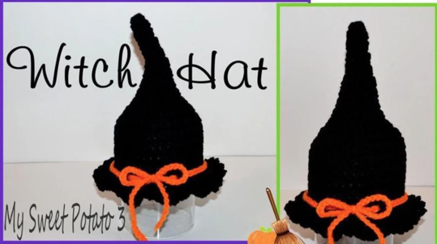 witch crochet hat