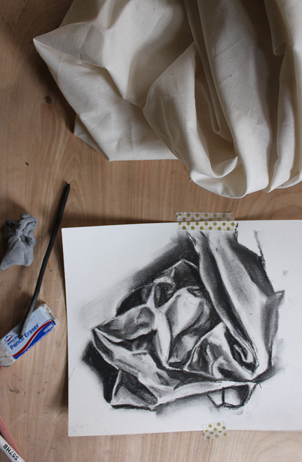 Featured image of post Drapery Charcoal Drawing Drapery drawing by dragun0v on deviantart