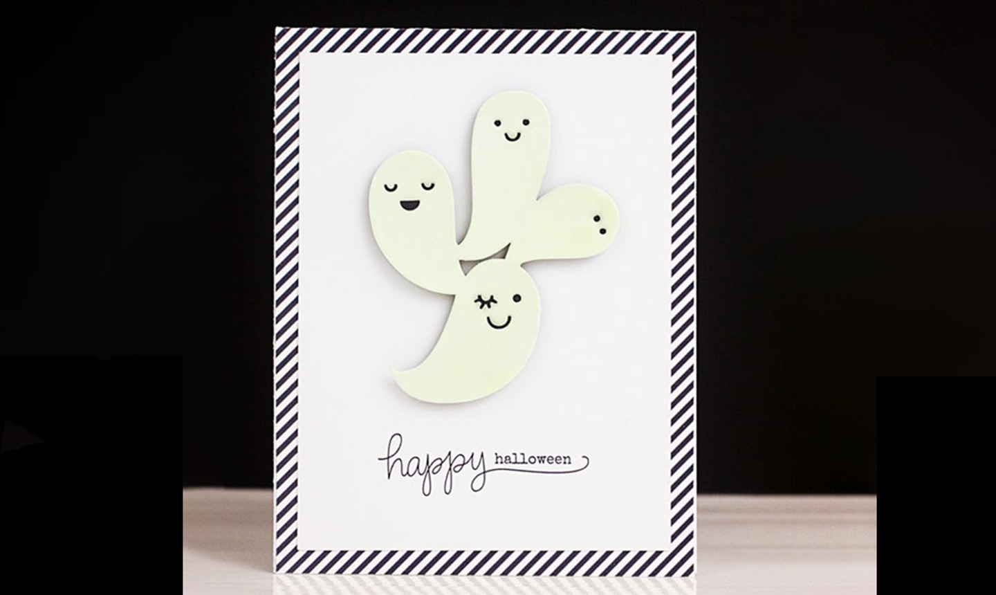 Ghosts on card