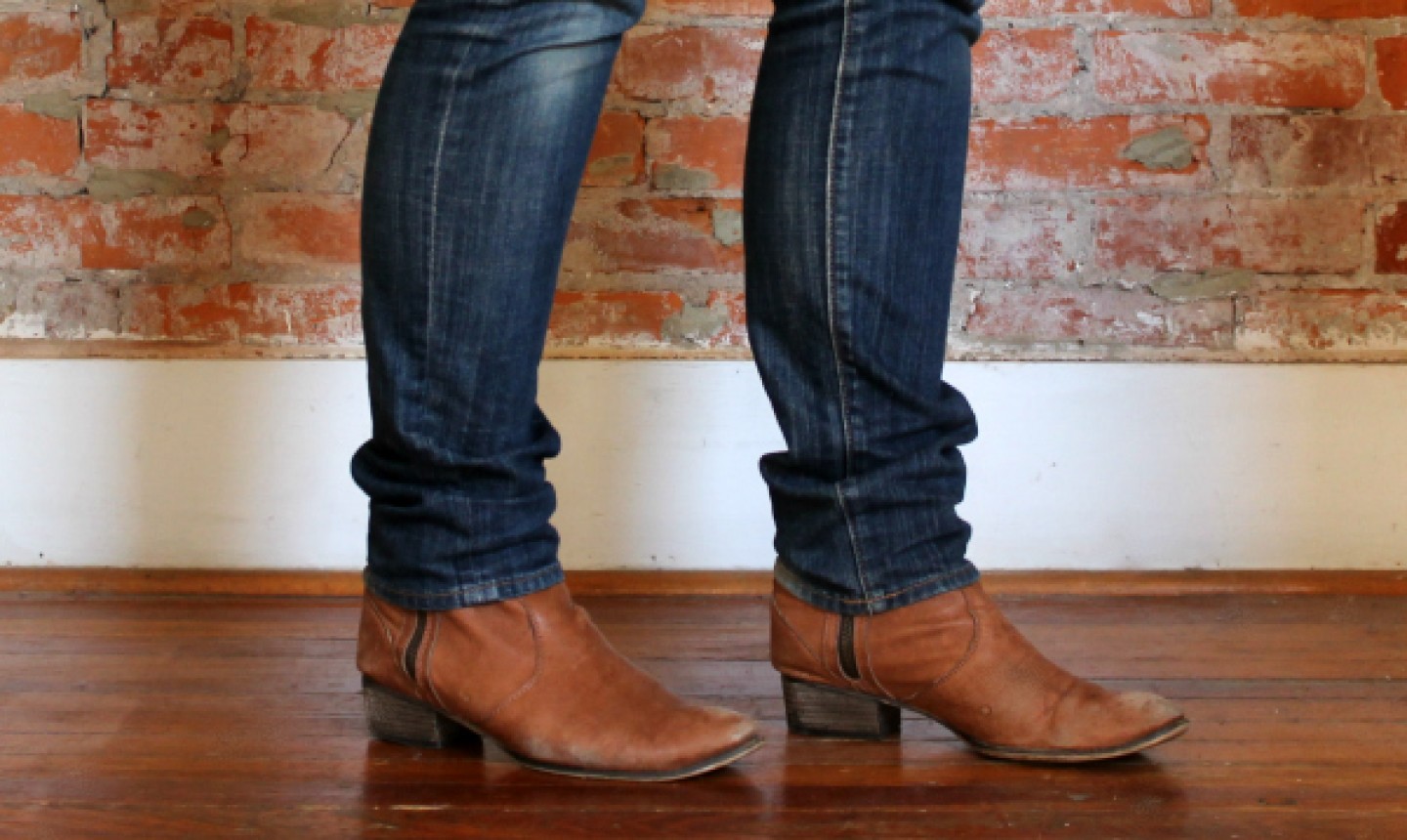 Jeans with boots