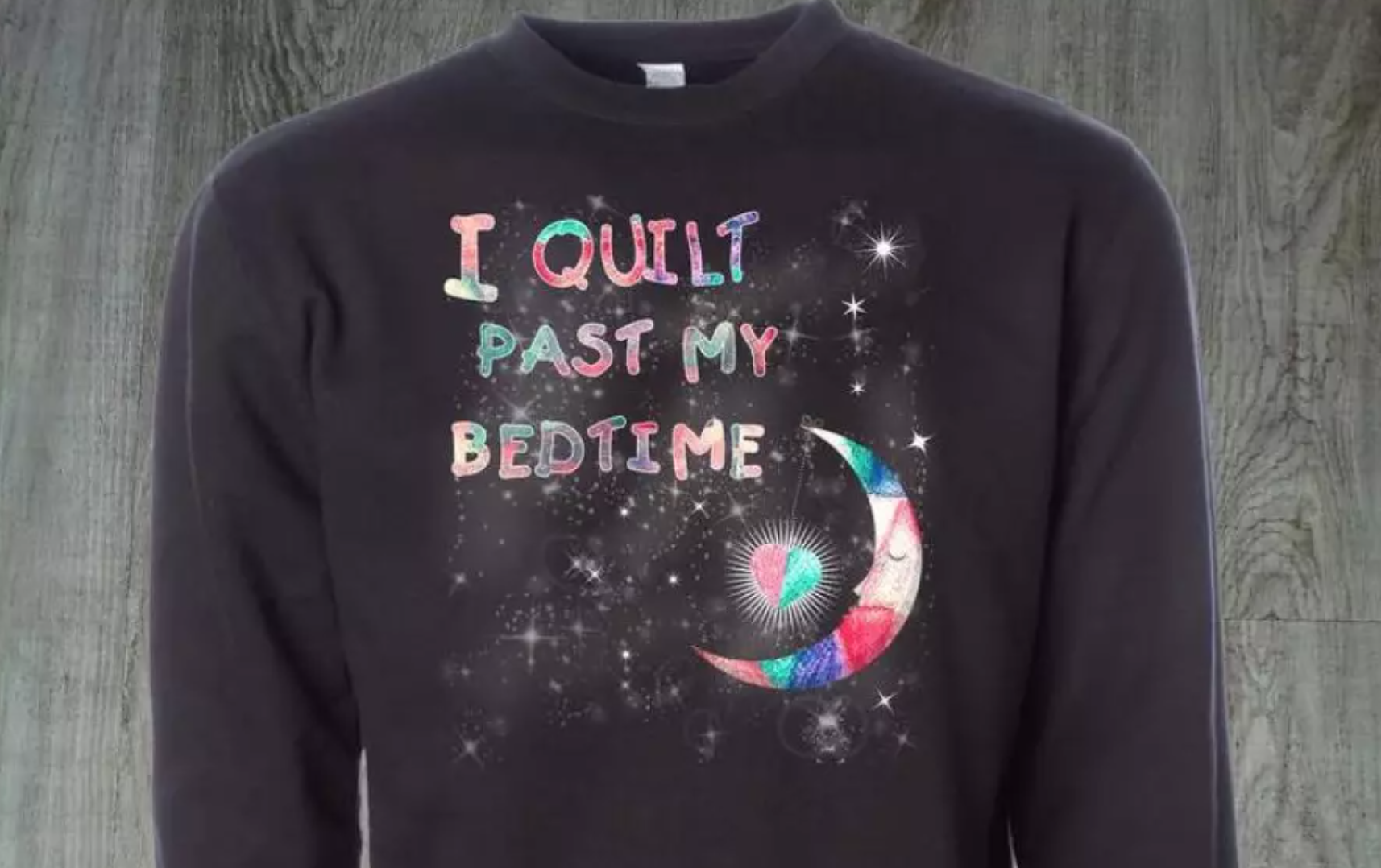 quilting sweatshirt