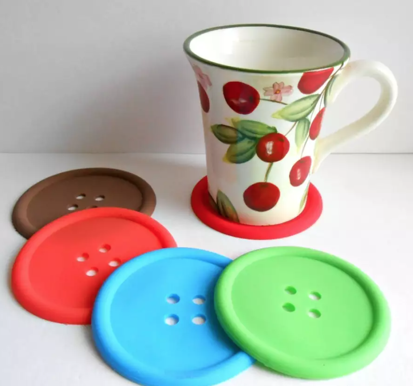 button coasters