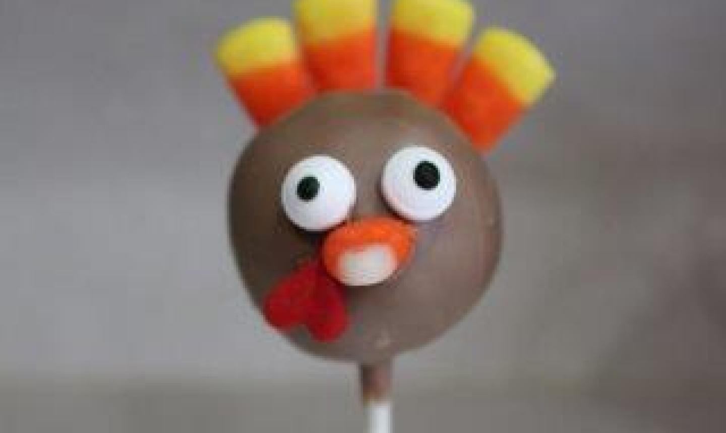 Turkey Cake Pops