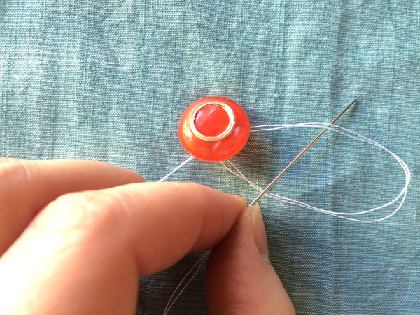 Sewing Basics: How to Sew a Shank Button